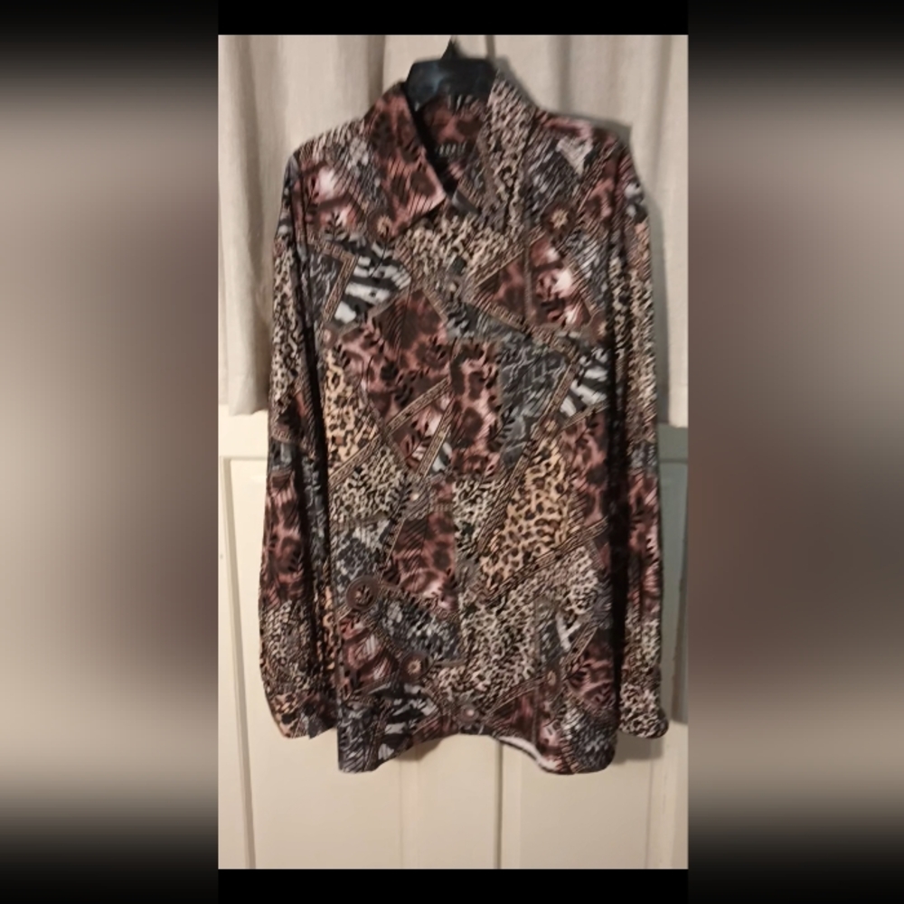 PRONTI BY PHIT.A MEN'S 2X BUTTON DOWN LONG SLEEVE DRESS SHIRT
